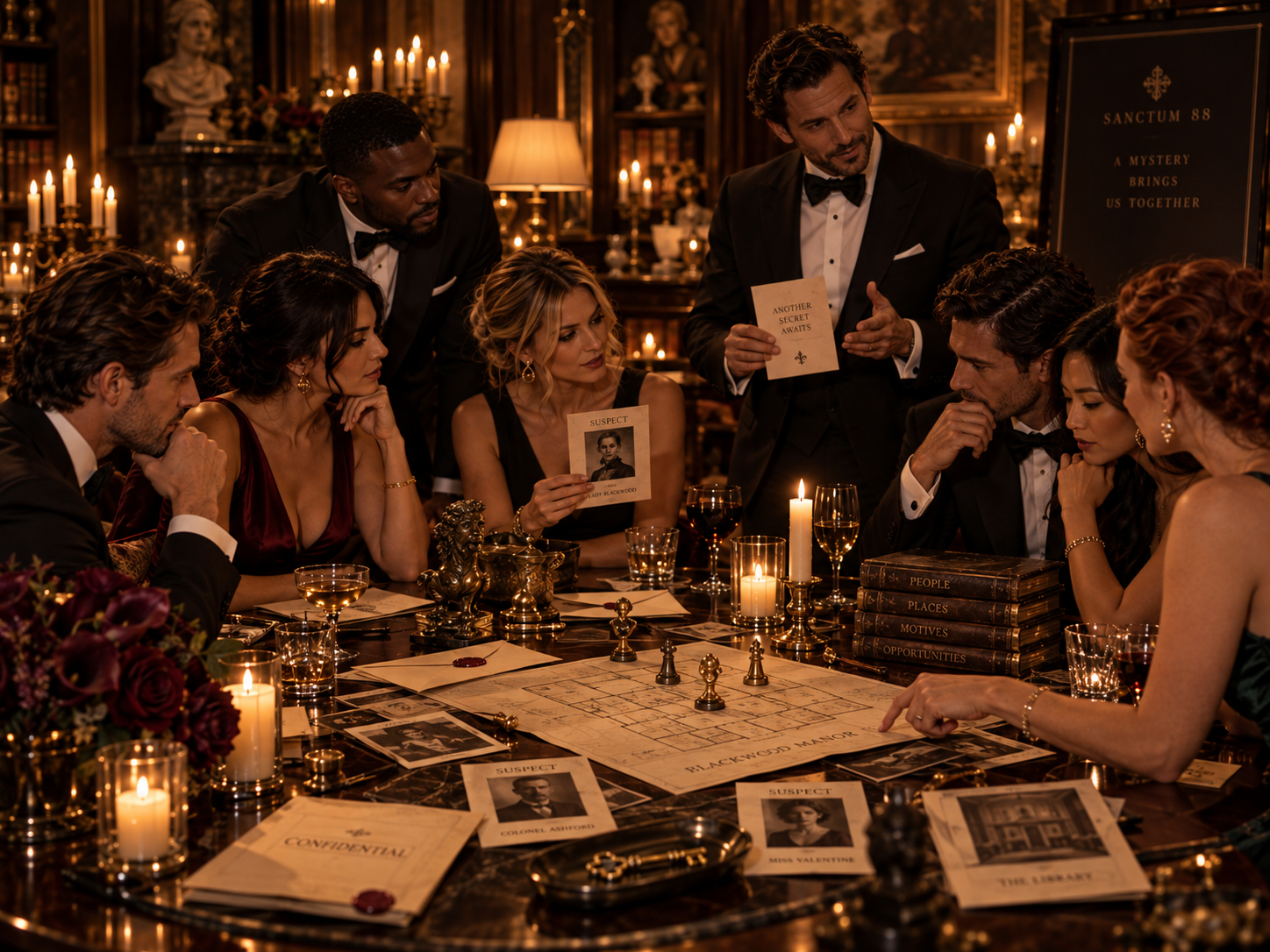 Blackwood mystery dinner